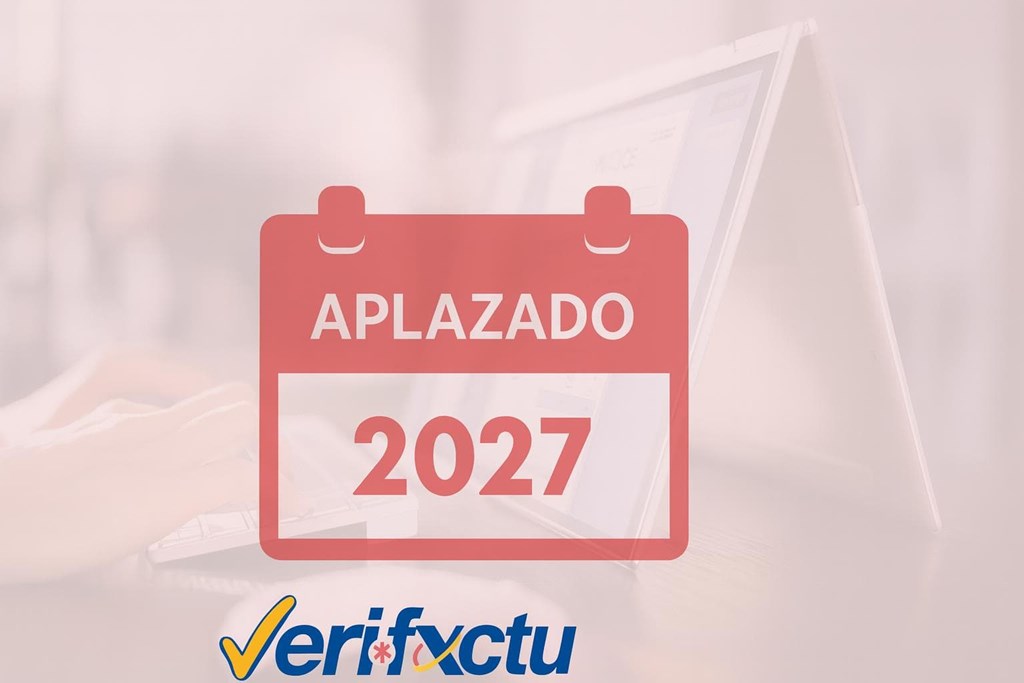 APLAZAMIENTO DE LA ENTRADA EN VIGOR DE VERIFACTU 